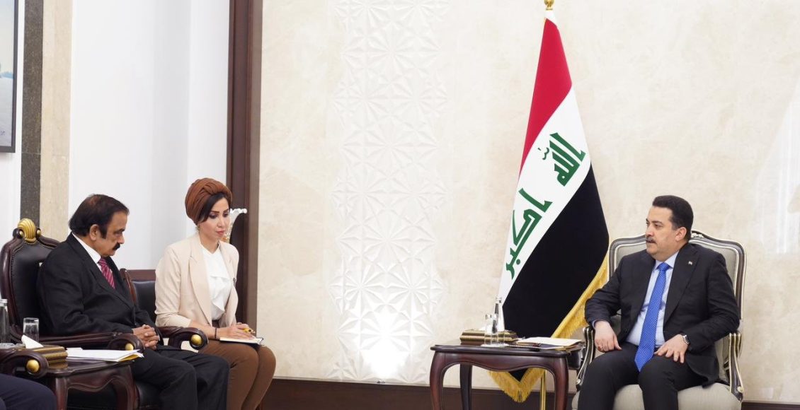 رئيس الوزراء يؤكد حرص العراق على إدامة العلاقات مع باكستان وتطويرها