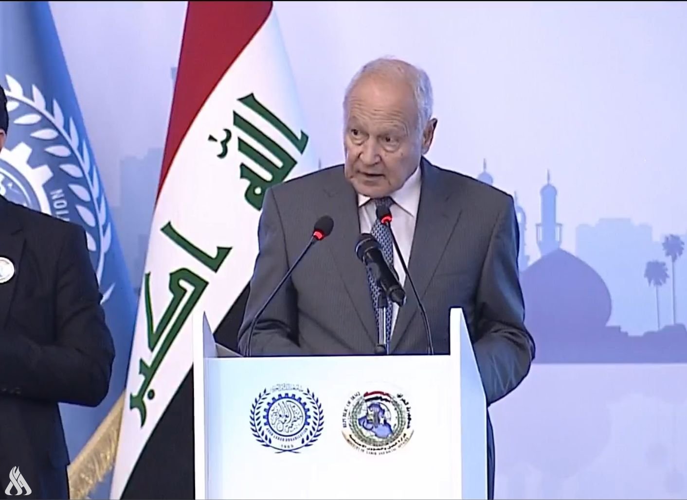 أمين عام الجامعة العربية: مؤتمر العمل العربي هذا العام يحمل خصوصية لانعقاده في بغداد
